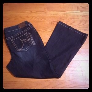 Maurices 20 Plus Dark Flare Jeans